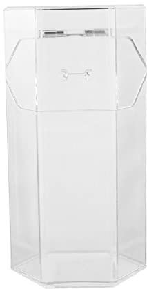 WOONEKY Cosmetics Storage Bucket Durable Acrylic Makeup Brush Organizer with Lid for Desktop Versatile Holder for Lipstick Eyebrow Brushes Nail Polish and More for Home Office Use
