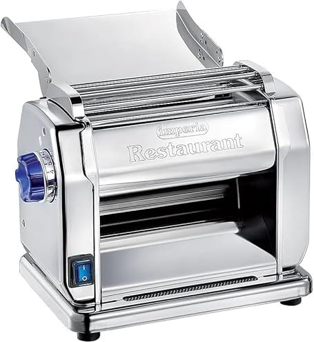 IMPERIA - Neue professionelle elektrische Nudelmaschine für Restaurants aus verchromtem Edelstahl - 160 W