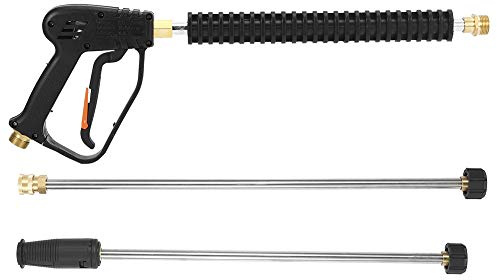 Cocoarm Pistolet Pulvérisateur d'eau pour Lave-Auto Haute Pression, Matériau ABS, Nettoyeur Puissant 3000 PSI pour Automobile, Sols et Murs