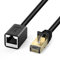 J&D Ethernet Extention Cable, Cat 6 Ethernet Extender Cable Adapter (2.7 Meter), Support Cat6 / Cat5e / Cat5 Standards, RJ45 Cords Shielded Male to Female