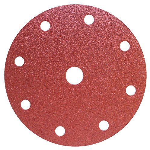 Klingspor PS 22 K Schleifscheibe | Ø 150 mm | 9 Loch / 8+1-Festo-Lochung (GLS 1) | 50 Stück | Körnung: 80 (6524)