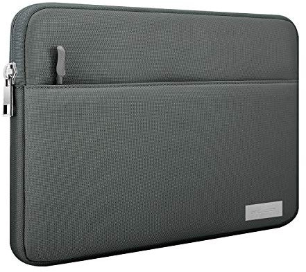 MoKo 9-11 Pollici Tablet Sleeve Borsa Custodia di Trasporto per New 11 iPad Air M3, iPad A16 2025, iPad PRO 11 M4/Air M2, iPad Air 5/4/3th, iPad 10/9/8/7th, Grigio Scuro