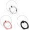 lenoup Transparenter Runden Handy Ring Smartphone Fingerhalterung,360 Drehung Klar Handyringhalterung Finger Handy Ringhalter