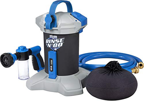 Unger Rinse 'n' Go Fleckenloses Autowaschsystem mit Entionisierungsfilter für Autos, Wohnmobile, Motorräder, Fenster, Sonnenkollektoren und mehr, kein Trocknen von Hand erforderlich