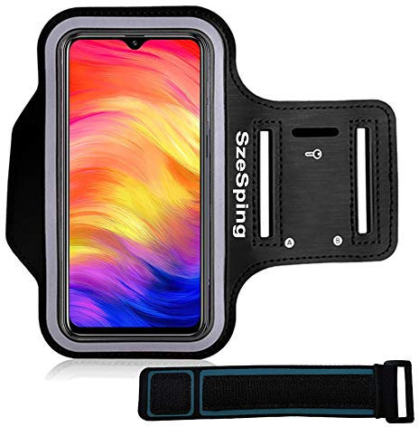 Schwarzes Armband für Smartphone XGODY X32 S23 S21 Armband Laufarmband für Logicom EZY Tasche Schlüssel verstellbarer Gurt