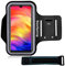 Noir Brassard Smartphone pour XGODY X32 S23 S21 Armband Brassard Course pour Logicom EZY Poche Clés Sangle Ajustable