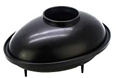 Pebble Stone Shape Mould for Concrete with Tealight Candle Holder, DIY (S7844) Free UK Postage (Single Mould)