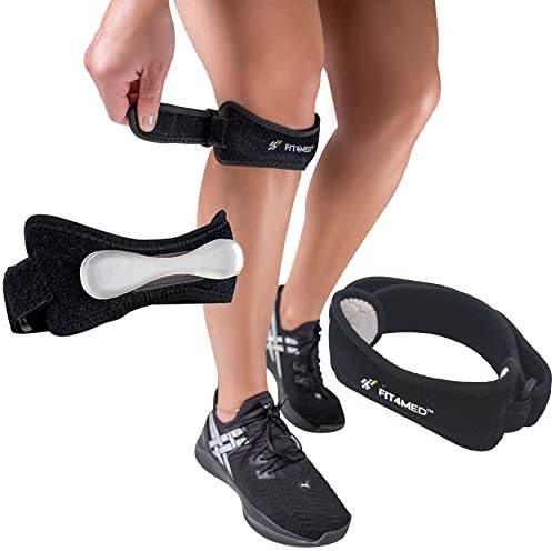 Patellband Patella Stabilisator Knieversteifung gegen Sehnenentzündung Osgood-Schlatera Krankheit FIT4MED