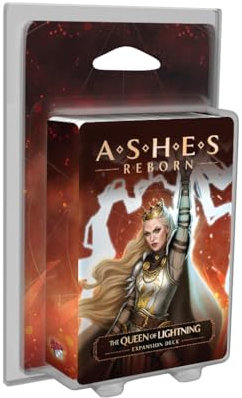 Plaid Hat Games | Ashes Reborn: The Queen of Lightning Expansion | Kartenspiel | 2 Spieler | ab 14 Jahren | 30-120 Minuten Spieldauer | Englisch