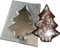 Christmas Tree Chocolate Mould Large 18.5cm Tall 150g, Transparent (3744a)