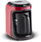 KARACA Hatır Hüps Turkish Coffee Maker & Milk Steamer, 5-Cup Capacity Turkish Coffee Pot, 535W, Red, Auto Shut-off, Overflow Protection