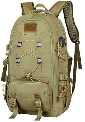XQXA Wanderrucksäcke,wasserdichter Laptop-Rucksack, 17,3-Zoll-Computer-Freizeitrucksack, Herren-Business-Rucksack für gelegentliche Schulreisen
