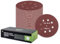 100 Pièces Disques de Ponçage 8 Trous 125mm Ponceuse Excentrique Orbitales Aléatoires Cloisons Sèches Ponceuse Girafe Disques Abrasifs Velcro A-150 Grain
