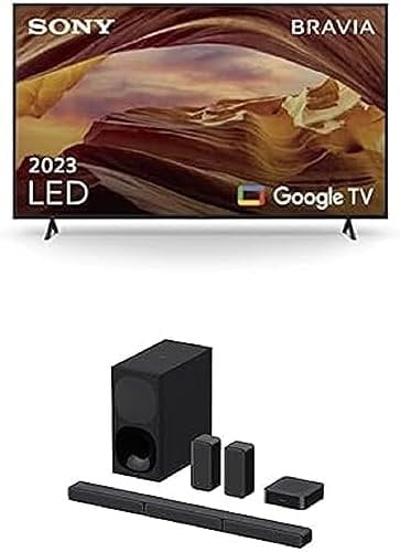Sony BRAVIA | KD-75X75WL | LED | 4K HDR | Google TV HT-S40R - 5.1.-Kanal-Soundbar, Schwarz