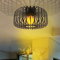 bamyum Vertigo Cage Ceiling Light Ø40 cm 1 flammig, Modern Deckenlampe Schwarz, Küchenlampe Deckenleuchte Schwarz E27, Küchenlampe Deckenleuchte Vertigo Modern, Deckenlampe Wohnzimmer und Schlafzimmer