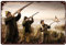 Retro Jagd Metallschild Winchester Gewehre Feld Überleben Jagd Vintage Chic Metallposter Hippie Blechschilder für Zuhause Küche Büro Club Man Cave 20 x 30 cm