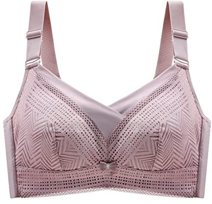 Cocila Lightning Deals Today Wearable Breast Pump Bra Large Bust Sports Bra Nursing Bras Bigger Bust Backless Strapless Bras Women Wireless Bra Push Up Amazon Outlet Clearance UK Overstock Purple