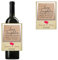 Personalised Customized Label Sticker Wine Bottle Wedding Engagement Anniversary
