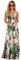 HEYPORK Damen Frühling Sommer Kleider Bequem Lässig Modern Elegant Röcke Frauen Kleid Böhmischen Floralen Halfter Langes Kleid(Weiß, 2XL)