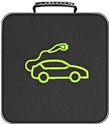 EV Charging Cable Storage Bag, Jumper Cable Bag - Charging Cable Organiser EV Cable Bags | Waterproof Carry Case, Charging Case for Electric Cars for Electric Car Charging Cables, Electric Vehicles, E