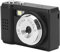 Fotocamera Digitale Vintage 1080P, Fotocamera Vintage CCD, Fotocamera Tascabile Compatta, Fotocamera da Viaggio retrò con Grandangolo di 198 Gradi, Obiettivo Macro 15X