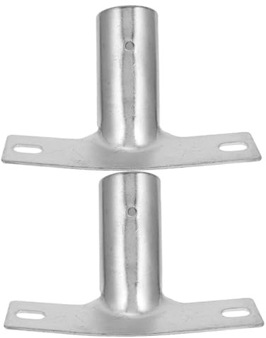 TOKIDNY 2pcs Broom Handle Bracket Threaded Tip Replacement for Cleaning Tools Compatible with Mops and Brooms Easy Installation for Enhanced Cleaning Efficiency