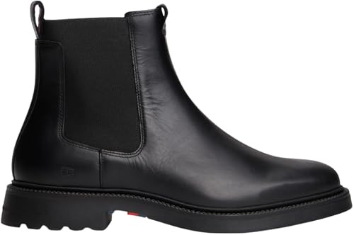 Tommy Hilfiger Men’s Comfort Leather Chelsea Boots