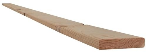 Snowdon Timber Reject Untreated 4x1 Eased Edge PAR Timber (T) 18mm (W) 90mm (L) 2.4m - 2 Pack