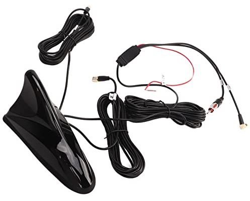 ERYUE 12V Wireless Fin Antenna GPS DAB FM WIFI Multi Function for Car Radio AM FM Signal High Sensitivity