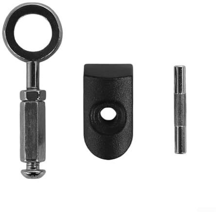 Tornillo de bloqueo de eje plegable para scooter eléctrico para Xiaomi para M365 1S Pro, pasador de apriete de acero inoxidable con pestillo, paquete de 3