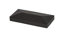 10 x A2 Kunststoff Pfostenkappe I RAL 9005 schwarz I Zaunpfosten 60x40mm I Kappe I Abdeckung I Zaun I Stahl