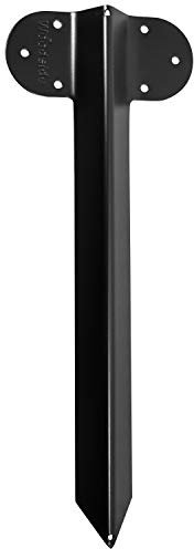 Woodside Steel Railway Sleeper Bracket Heavy Duty Driveway Path Edging