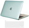 TECOOL Hülle nur Kompatibel mit MacBook Pro 16 Zoll 2020 2019 mit Touch Bar (A2141), Ultradünne Schutzhülle Hartschale Case mit Tastaturschutz (EU Layout), Kristall Minzgrün