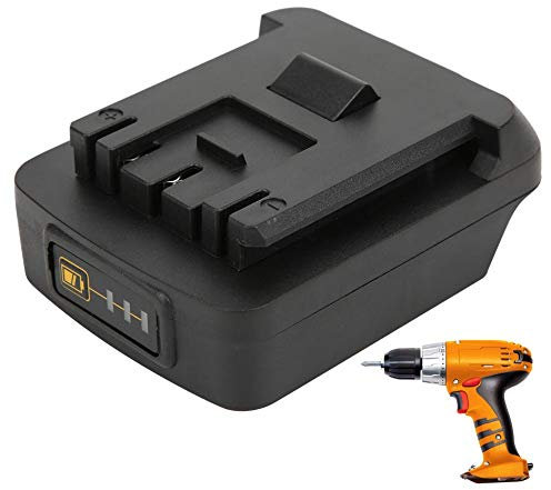 Power Tool Adapter, ABS+PC Power Tool Adapter for 18V BL1820/30/40/50 Slider li Battery Convert to for Boschs with Charging Supports Charging of Power Tool Batteries