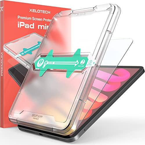 XeloTech Schutzglas für iPad mini 7/6 (2024/2021) - Unsichtbar. Robust. Echtes Glas. Keine Plastikfolie. Displayschutz.