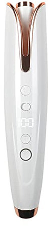 Transplant Automatischer Lockenstab mit Akku - Automatischer Lockenwickler mit 4 Temperaturen - Keratin Negativ Ionen Curling Iron - 24.4 cm x 5.2 cm