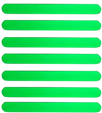 SZFUDIGO Leuchtende Anti rutsch Streifen, Geeignet für Schwimmbäder, Badewannen und Treppen, 24pcs,Size 38x 2 cm