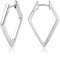 ALEXCRAFT Orecchini Donna Forma Rombo Argento 925 Orecchini Rombo Argento Orecchini Geometrici Argento Gioeilli Donna Compleano