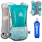 Azarxis Sac à Dos Hydratation 5L Gilet d'Hydratation Sac Trail Léger pour Homme Femme Marathoner Cyclisme Randonnée Escalade (Bleu Clair - avec Bouteille d'eau (500 ML))