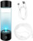 Irishom Botella de agua de hidrógeno de 330 ml con tecnología PEM SPE recargable, máquina ionizadora de agua portátil rica en hidrógeno para casa, oficina, viajes, bebida diaria