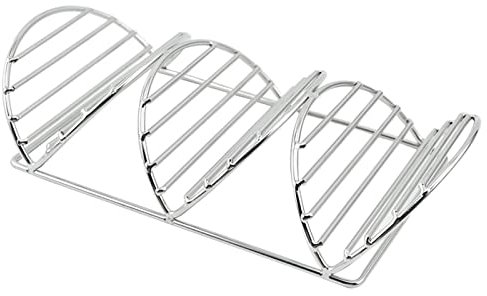 Porte-tacos - Étagère À Tacos | Support À Tacos En Acier Inoxydable En Forme De V | Le Four À Tacos À Coque Rigide Peut Contenir Des Tacos Chacun En Toute Sécurité | Supports À Tacos Pour La Cuisson,