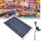 Kit Pompa Acqua Solare Ad Alta Efficienza da 800 L/h con Alimentazione 12V, Pompa per Fontana Solare Robusta Ed Ecologica, per Fontana da Laghetto da Giardino