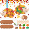 HGRGHH12 Stück Igel Bastelset Kinder, Moosgummi Bastelset Kinder, Kreativset Herbst DIY Basteln für Jungen Mädchen ab 3 4 5 6 7 8 9 10 Jahre für kindergeburtstag basteln, Halloween Geschenk