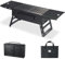 Naturehike Tragbarer Campingtisch mit Holzkohlegrill, Klappbarer Campingtisch und Grill, Ideal für Outdoor-Grillen, Camping, Kochen, Reisen, Picknick