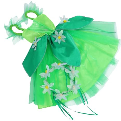 Vaguelly Cosplay Fee Kleid Tutu Rock Kinder Bühne Leistung Kostüm Party Outfit