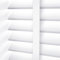 Home In Style 4U Made to Measure Faux Wood Blind Window Venetian Blinds- 50mm Slats Easy Fit Child Safe Tape Design Custom Venetian Blinds White, W105cm x L213cm