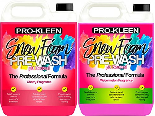 Pro-Kleen Snow Foam Pre-Wash 5L (Cherry) 5L (watermelon) pH Neutral