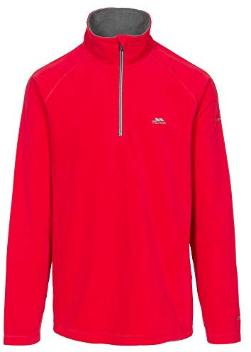 Trespass Mens Blackford Microfleece (L) (Red)