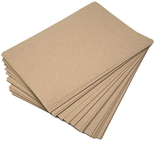 A4 Recycled Brown Kraft Paper 100gsm - 500 Sheets