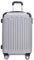 BEIBYE Zwillingsrollen Hardcase Reisekoffer Koffer Trolleys Hartschale in XL-L-M in 14 Farben (Silber, Handgepäck (55cm))